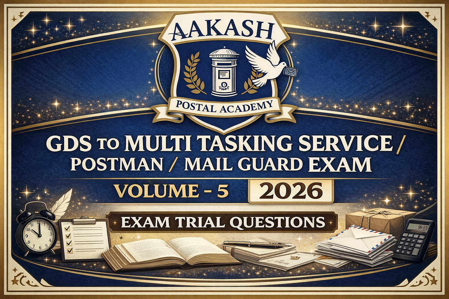 GDS TO MULTI TASKING SERVICE / POSTMAN / MAIL GUARD EXAM | VOLUME – 5